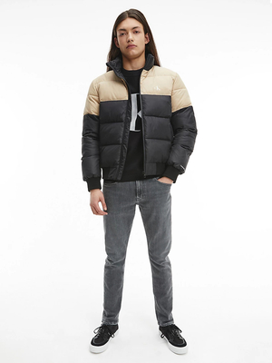 Calvin Klein pánská černá zimní bunda - XL (BEH)