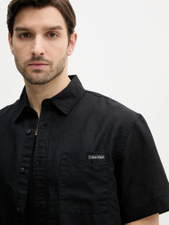 Calvin Klein pánská černá košile - M (BEH)