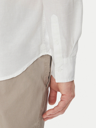Calvin Klein pánská bílá košile - M (YAF)