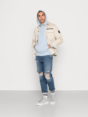 Calvin Klein pánská modrá mikina - M (C1U)