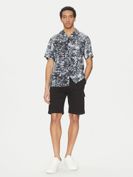 Calvin Klein pánská modročerná košile - L (0GY)