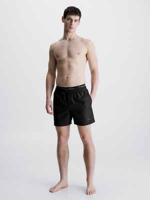 Calvin Klein pánské černé plavky - S (BEH)