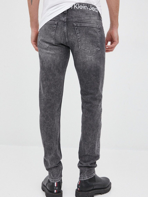 Calvin Klein pánské šedé džíny - 32/32 (1BZ)