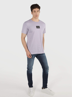Calvin Klein pánské fialové tričko - L (PC1)