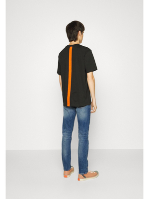 Calvin Klein pánské modré džíny SLIM - 34/32 (1BJ)