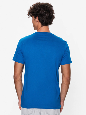 Calvin Klein pánské modré tričko - M (C3B)