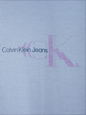 Calvin Klein pánské světle modré tričko - M (DAR)
