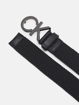 Calvin Klein pánský černý pásek  - 95 (BAX)