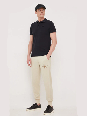 Calvin Klein pánské béžové tepláky - M (ACI)