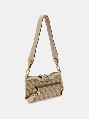 Guess dámská béžová crossbody kabelka - T/U (LLD)