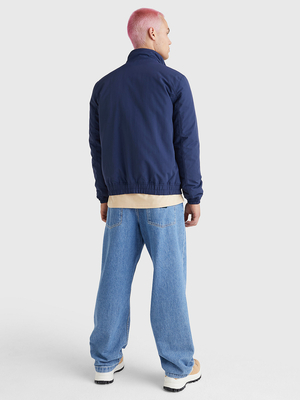Tommy Jeans pánská modrá bunda ESSENTIAL PADDED JACKET - M (C87)