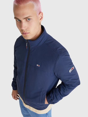 Tommy Jeans pánská modrá bunda ESSENTIAL PADDED JACKET - L (C87)