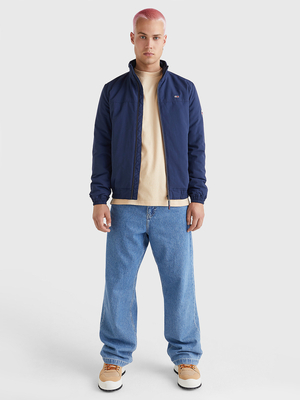 Tommy Jeans pánská modrá bunda ESSENTIAL  - L (C87)