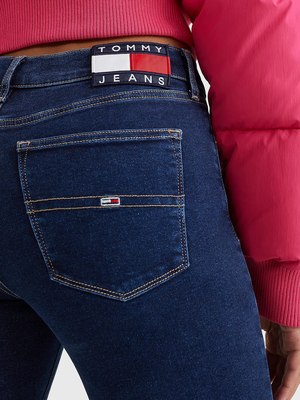 Tommy Jeans dámské modré džíny NORA MR SKNY - 27/30 (1BJ)