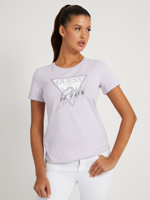 Guess dámské fialové tričko - XS (G472)