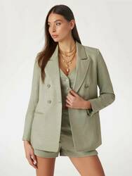 Guess dámské zelené sako - XS (F83S)