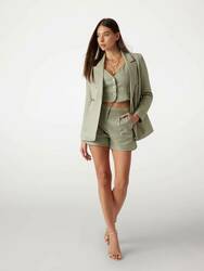 Guess dámské zelené sako - XS (F83S)