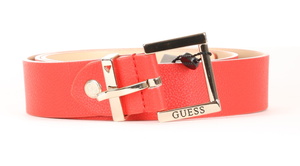 Guess dámský červený pásek - S (RED)