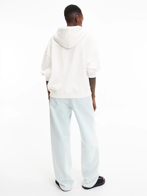 Calvin Klein dámská bílá mikina - L (YAF)