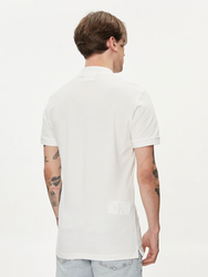 Calvin Klein pánské bílé polo tričko - S (YAF)