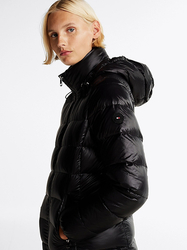 Tommy Hilfiger dámská péřová bunda - L (BDS)