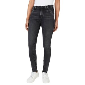 Pepe Jeans dámské tmavě šedé džíny REGENT - 26/30 (0)