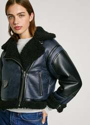 Pepe Jeans dámská modrá BROOKLYN bunda - M (594)
