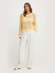 Pepe Jeans dámský žlutý svetr ISABELLA - XS (37)