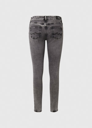 Pepe Jeans dámské šedé džíny Pixie  - 27/30 (000)