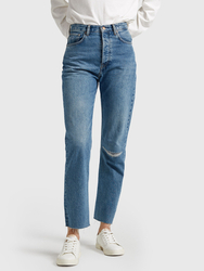 Pepe Jeans dámské modré džíny Celyn - 25/28 (0)