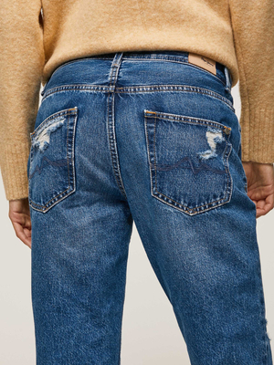 Pepe Jeans dámské modré džíny Violet - 28/R (000)