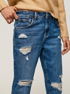 Pepe Jeans dámské modré džíny Violet - 28/R (000)