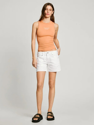 Pepe Jeans dámské oranžové tílko - XS (133)