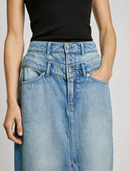 Pepe Jeans dámská džínová sukně - XS (0)