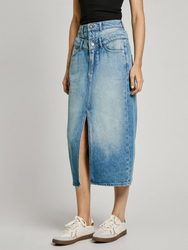 Pepe Jeans dámská džínová sukně - XS (0)