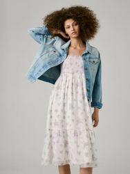 Pepe Jeans dámská vzorovaná sukně Lizz - XS (808)