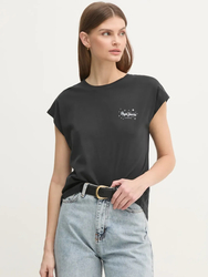 Pepe Jeans dámské černé tričko LORENA - L (999)