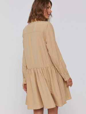 Pepe Jeans dámské béžové šaty ALESSA - L (844)