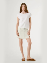 Pepe Jeans dámské bílé tričko Alice - XS (800)