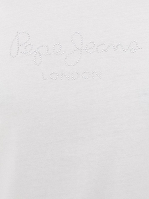 Pepe Jeans dámské bílé tričko BONNIE - M (803)