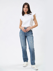 Pepe Jeans dámské bílé tričko - L (800)