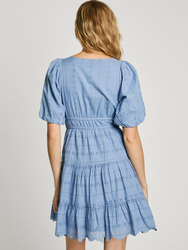 Pepe Jeans dámské modré šaty Day - XS (563)