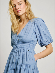 Pepe Jeans dámské modré šaty Day - XS (563)