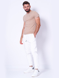 Pepe Jeans pánské béžové tričko - M (856)