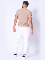 Pepe Jeans pánské béžové tričko - M (856)
