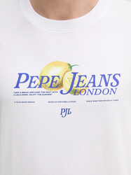 Pepe Jeans pánské bílé tričko Tin - S (800)