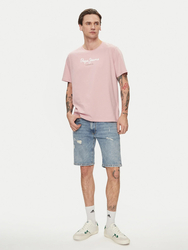 Pepe Jeans pánské růžové tričko - L (323)