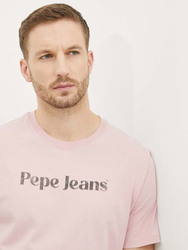 Pepe Jeans pánské růžové tričko - S (323)