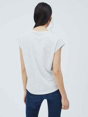 Pepe Jeans dámské šedé tričko - XL (933)