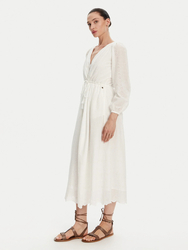 Pepe Jeans dámské bílé šaty Deepty - XS (808)